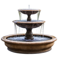 water fountain isolated on transparent background