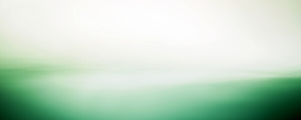 Wall Mural - Light green gradient background, blurred, minimalist style, light white and gray, minimalist banner.