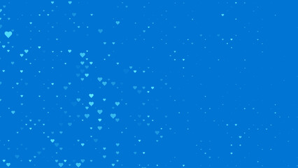 Aufkleber - Blue Healthcare Medical Heart Symbols Pattern. Hospital Website Design Elements Background. Medical Tech Background. Vector Illustration.