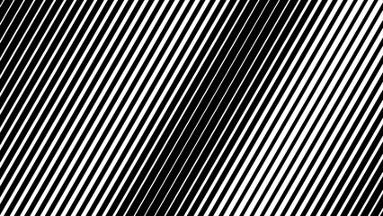 Poster - Line Halftone Gradation Abstract Pattern. Straight Lines Smooth Gradient Fade Texture Background. Black and White Parallel Stripes Thick to Thin Transition Effect. Vector Illustration.