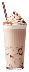 Canvas Print - PNG Milkshake milkshake beverage smoothie.