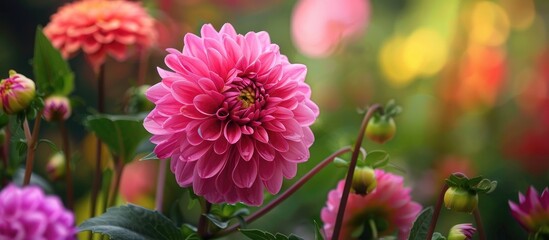 Poster - Beautiful Flower In The Home Garden