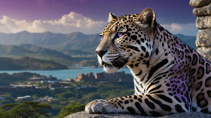 Wall Mural - magnificent spirit jaguar