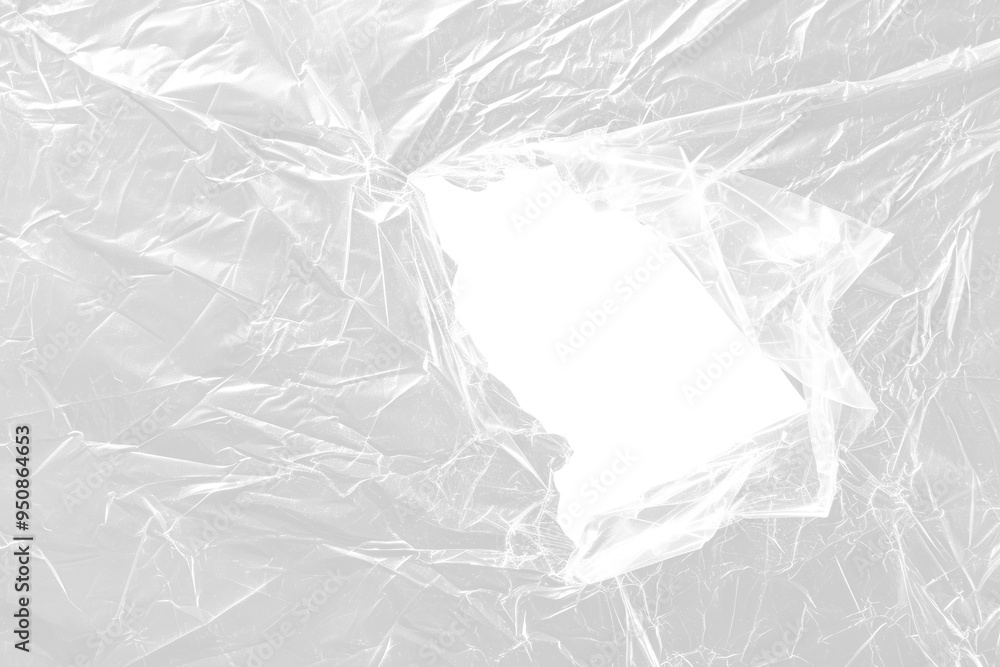 High Resolution Ripped Plactic Torn metallic plastic png texture overlay, transparent background Stock ...