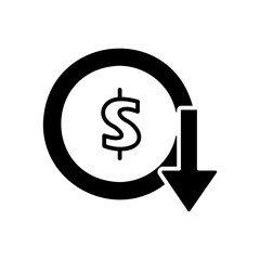 Poster - debt reduction arrow