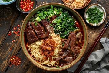 Wall Mural - Beef Noodle from Taiwan