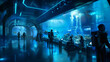 © Sekai - Innovative Learning: Futuristic Underwater Research Lecture Room