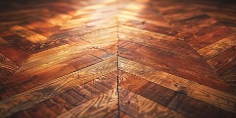 Poster - Seamless Wood Floor Texture