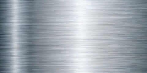 Brushed aluminum texture background with metallic sheen, ideal for modern and industrial designs