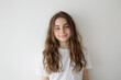 © DriftlessRamblings - Minimalist Elegance: Teen Girl and White Wall