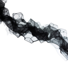 Poster - PNG Abstract smoke of honeycomb backgrounds black white background.