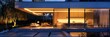 © yachyah - Modern Home Exterior with Warm Lighting
