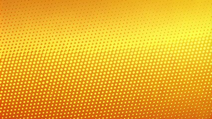 Poster - Yellow orange gradient background with dot pattern design, dots, gradient, yellow, orange, background, texture, colorful