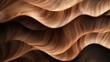 © ProStockGallery - Abstract Wooden Waves Texture Background -  Natural Brown Wood Grain Pattern.