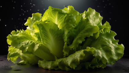 photo of lettuce background wallpaper