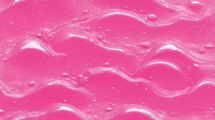 Sticker - splash of pink vector slime on white background