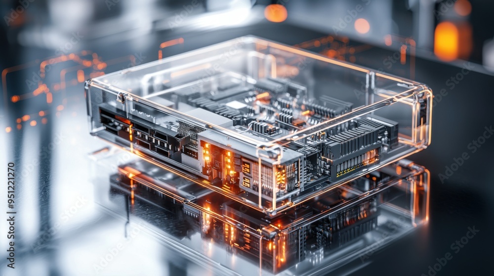 Product photography of a Linux box configured for Kubernetes CI/CD ...