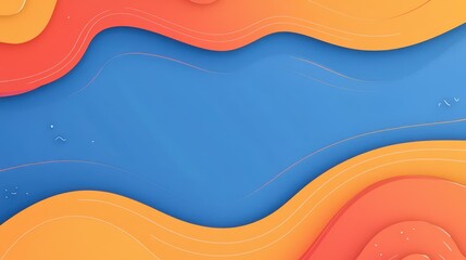 Sticker - Vibrant gradient shapes blend in this modern background, perfect for presentations that need a touch of creativity.