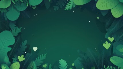 Sticker - Vibrant green abstract backdrop showcasing a blurred gradient, perfect for ecothemed designs and modern graphics.