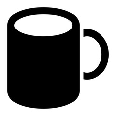 mug, cup, coffee, drink, containers solid or glyph icon