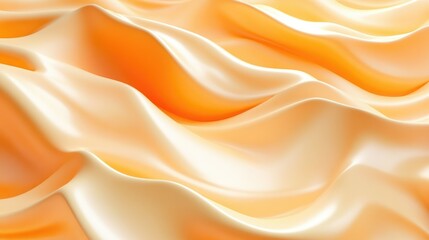 3d rendering of abstract flowing wavy liquid background