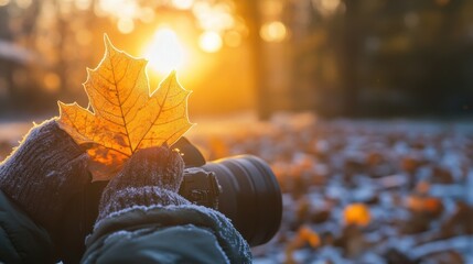 Poster - Capturing the Beauty of Autumn: A Photographer's Delight