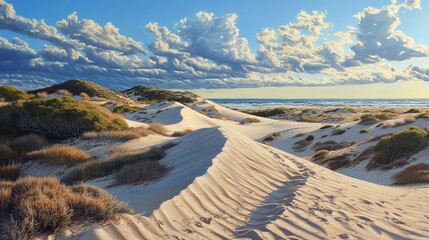 Wall Mural - Gnaraloo Station dunes, Western Australia