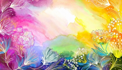 abstract watercolor background