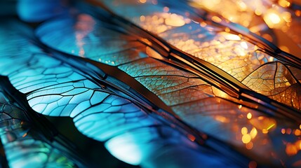 Canvas Print - a close up of a wing. 