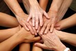 © Rawpixel.com - Business consultant joining hands finger adult nail.