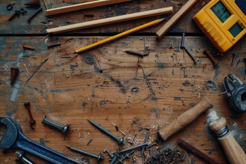 Tools on a Workbench