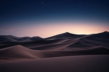 Canvas Print - Desert outdoors horizon nature.