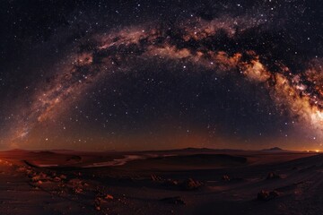 Breathtaking Milky Way nightscape