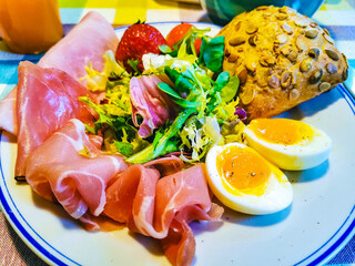 Still life photography - close-up of food on a plate