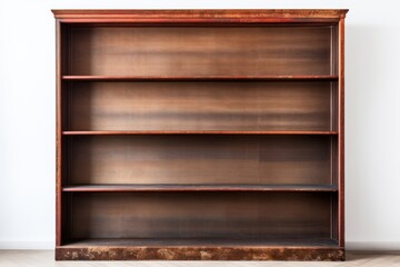 Canvas Print - Bookcase furniture bookshelf cupboard. .