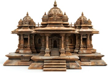 Canvas Print - Temple in India architecture building temple.