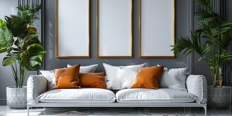 Wall Mural - living room interior