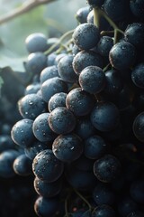 Wall Mural - Close-up of grapes