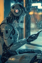 Robot using smartphone