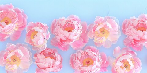 Wall Mural - pink tulips