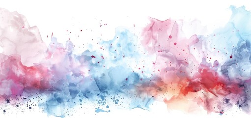 Wall Mural - Watercolor Abstract Art