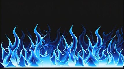 Free_fire_Black_background_blue_flames_background