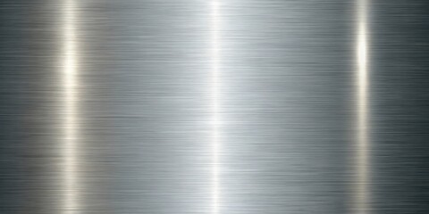 Wall Mural - Metallic background with a shiny and reflective surface, metallic, shiny, reflective, backdrop, texture, silver, chrome