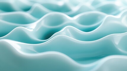 Three dimensional render of wavy pattern. waves abstract background texture