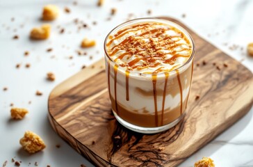 Sticker - Delicious Caramel Coffee Drink