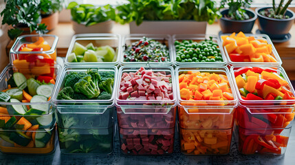 Batch Cooking Meal Prep for Organized Week with Tupperware