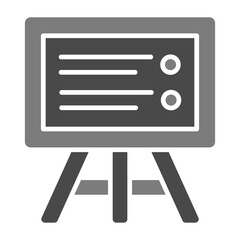 Wall Mural - Whiteboard Icon