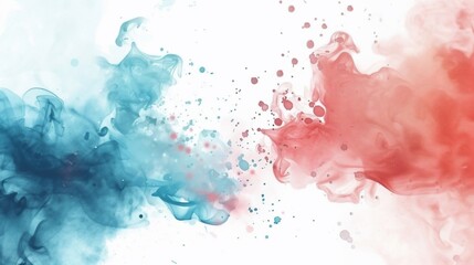 Fototapete - Abstract Ink Swirls.