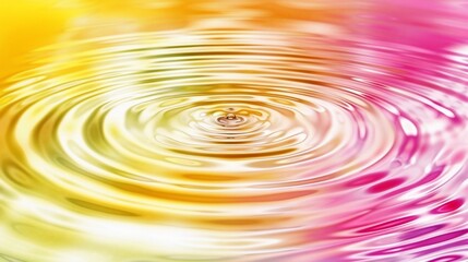 Poster - Water Ripples Abstract.
