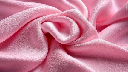 Fototapete - Pink Silk Fabric Texture.